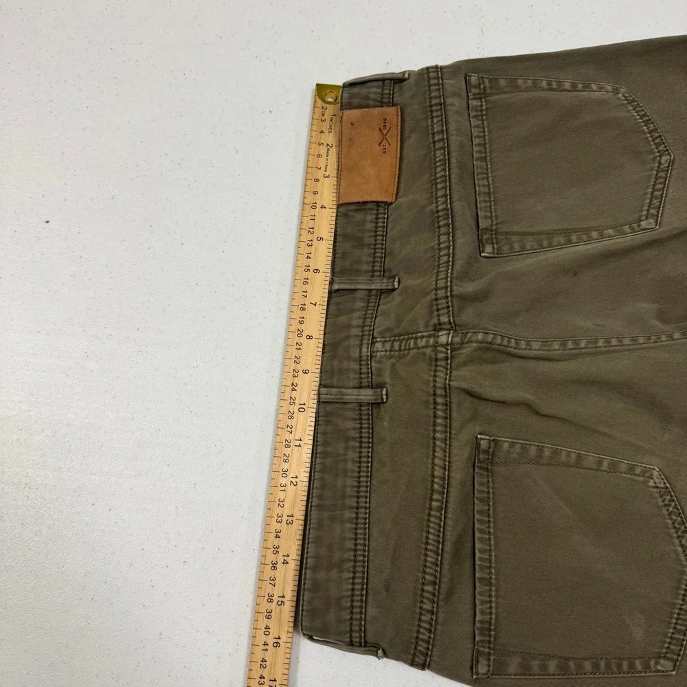 Ballin Crescent Modern Fit‎ Pima Cotton Pants Fatigue Green Mens 32x27.5